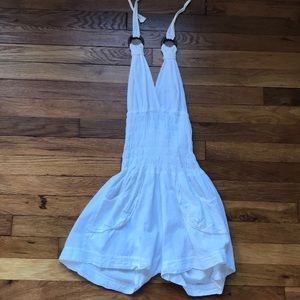 Crisp White VK romper!